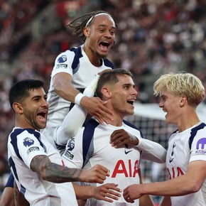 Con una gran asistencia del Cuti Romero, el Tottenham goleó al West Ham
