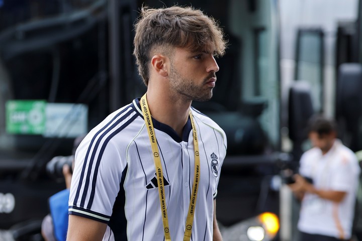 Raul Asencio, del Real Madrid. EFE