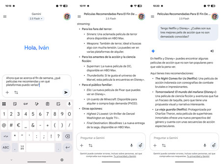 Gemini App Películas