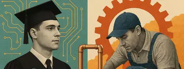 Ser fontanero o estudiar cuatro años en la universidad: la Gen Z frente al dilema de que una IA pueda dejarles sin trabajo en el futuro 