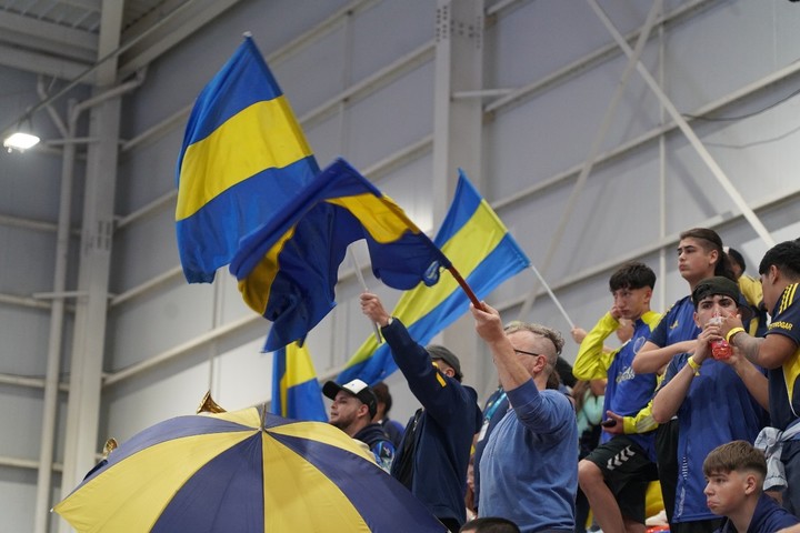 La hinchada de Boca.