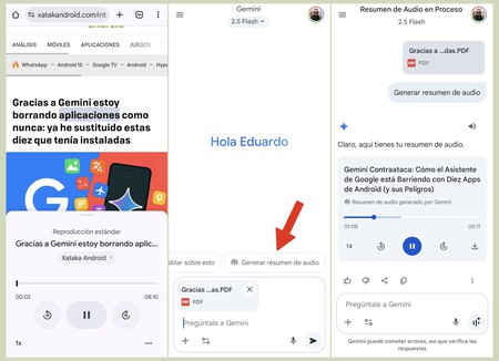 Chrome Lectura Android 2
