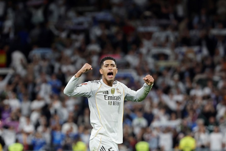 Bellingham fue clave contra el Barsa. EFE