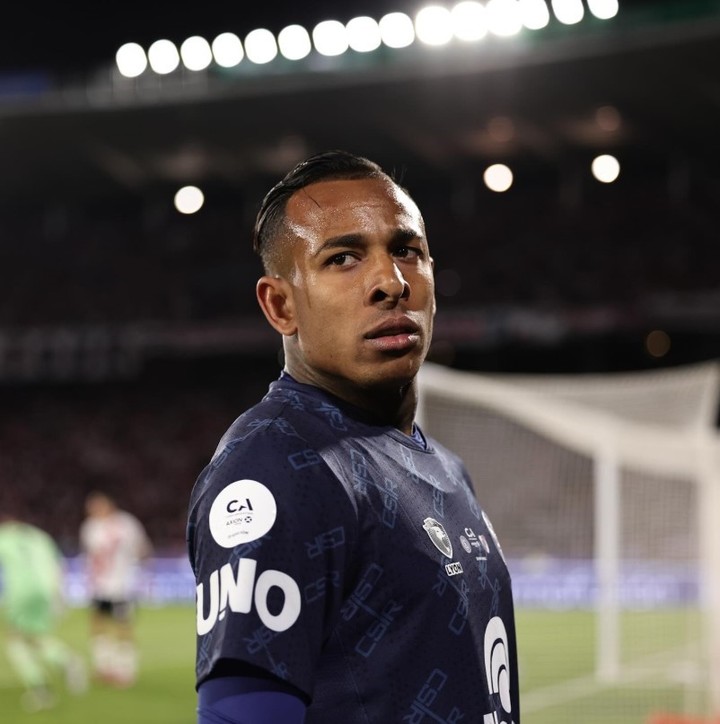 Villa, uno de los referentes del equipo (Prensa Independiente Rivadavia).