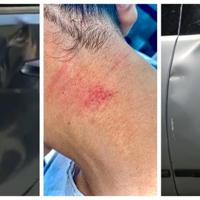 Violencia en el clásico rosarino de futsal: mordida, expulsiones, autos rotos y denuncias