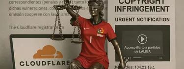 Lo último de LaLiga: amenazar a los usuarios de Cloudflare para que sean ellos quienes denuncien a Cloudflare. No tiene ni pies ni cabeza 