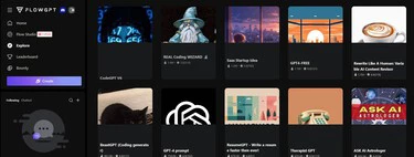 Esta web recopila miles de modelos de IA que puedes usar gratis: así funciona FlowGPT 
