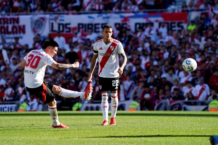 Mastantuono en River. 