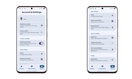Capturas Bundlednotes