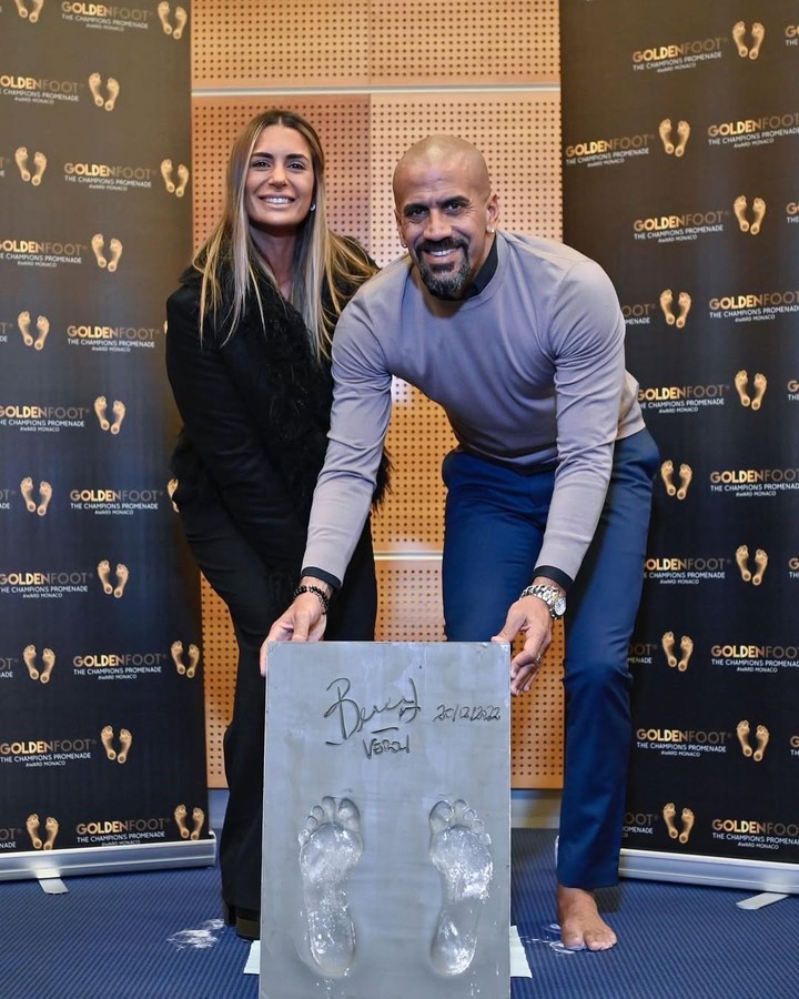 Juan Sebastián Verón y su esposa. (FOTO: Instagram)