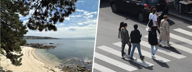 En Galicia han encontrado una forma propia de protestar contra la masificación turística: cruzar pasos de cebra sin parar