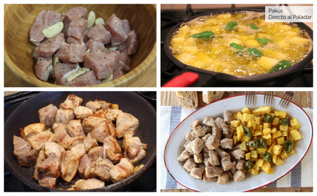 Raxo Gallego Lomo Cerdo Patatas Pakus Dap Pasos