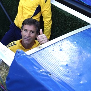 Úbeda, tras una Súper victoria: de la emoción por Russo a "la continuidad no depende de mí"