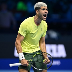 Carlos Alcaraz, premiado con el mejor punto del año por la ATP