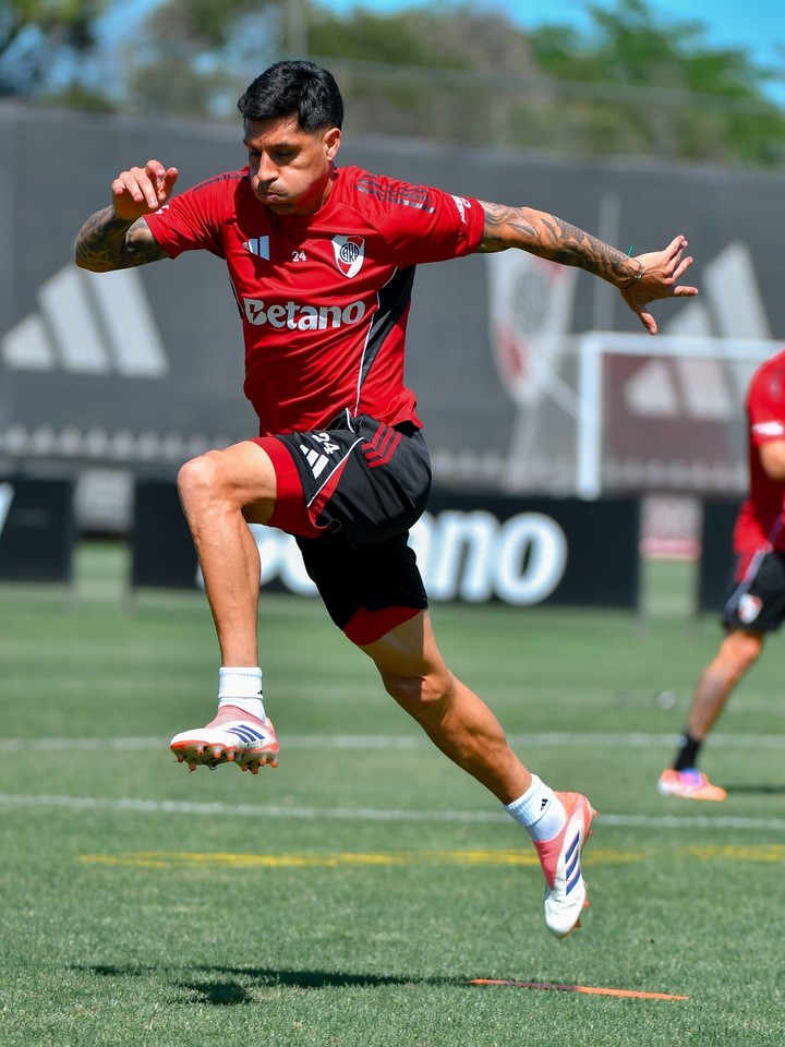 Enzo Pérez viene de quedar libre de River. (Foto: Prensa River)
