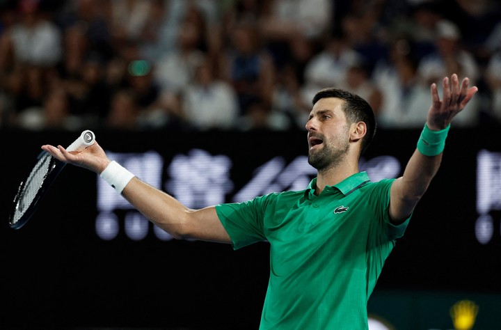 El serbio busca su 25 título de Grand Slam (REUTERS).