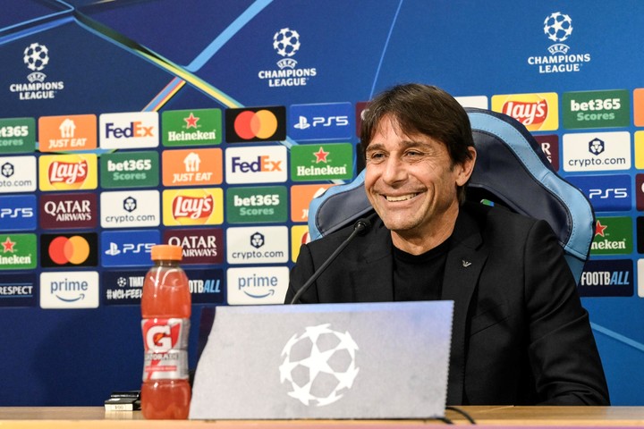 Antonio Conte, DT del Napoli. (foto: efe)