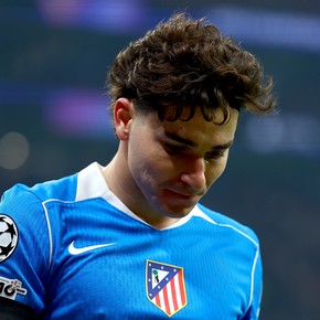 No se le abre el arco: Julián Álvarez extendió su sequía goleadora y quedó a un partido de igualar su peor racha en Europa