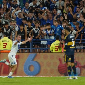 Otro golpe en la Boca: Vélez le ganó 2-1 en el Amalfitani