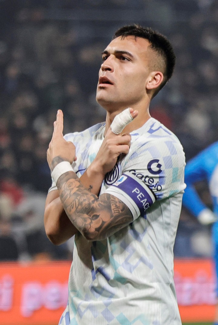 El Inter de Lautaro Martínez recibe a La Vecchia Signora (EFE).