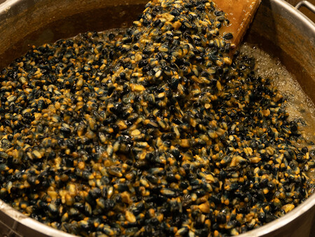 El Maiz Tras Haberse Cocido Despues Se Lavara Secara Y Molera