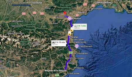 Ruta Homps Manzanet Girona