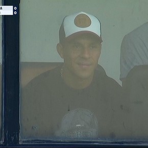 La reacción de Enzo Pérez al gol de Riestra ante Deportivo Maipú 