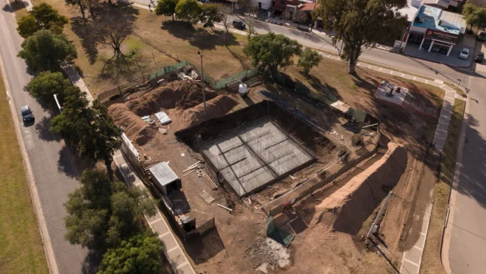 La nueva planta de captación de agua está en la segunda etapa de obra
