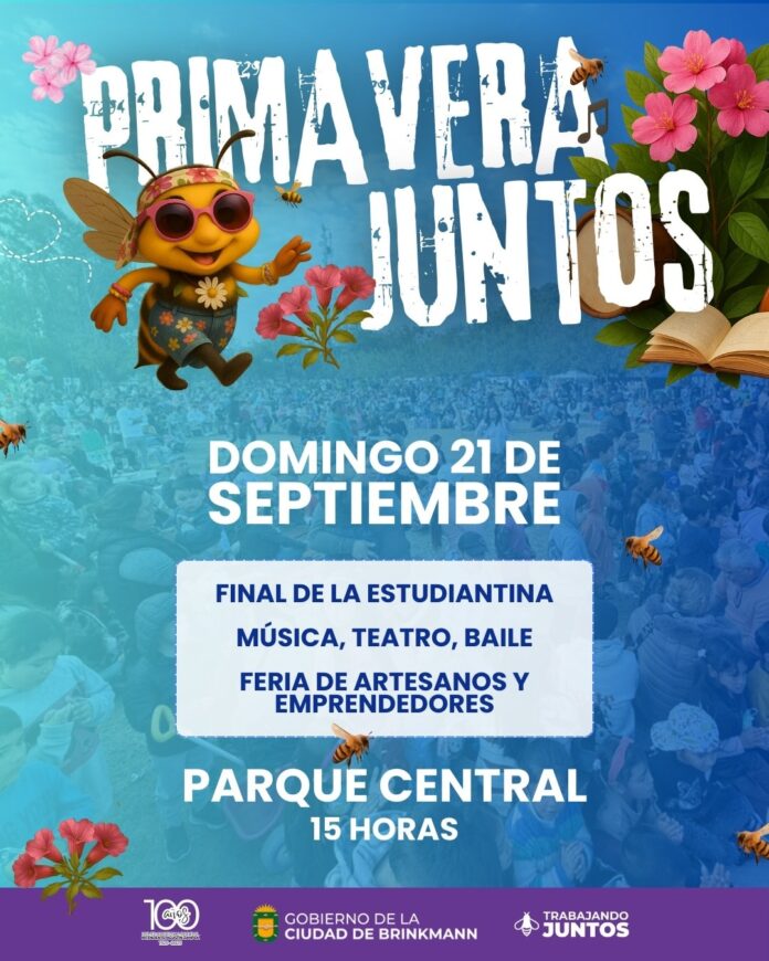 Anunciaron actividades de la «Primavera Juntos» en Brinkmann