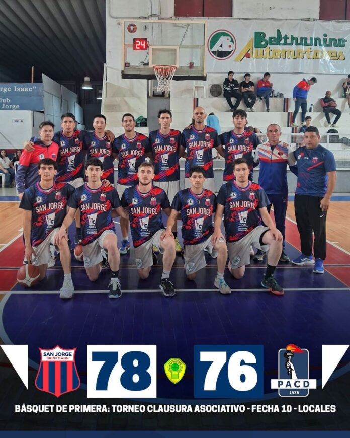 Basquet Asociativo: Victorias de San Jorge y Nueve de Morteros en la apertura de la fecha 10