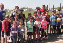 Exitoso primer Encuentro de Atletismo Infantil en la Pista de Club Barrio Bertossi