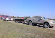 Rescate en La Rinconada: 4 pescadores quedaron atrapados en la Laguna