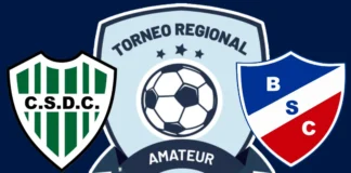 Bochas y Deportivo Colón compartirán grupo en el Torneo Regional de Fútbol