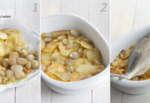 Dorada al horno con patatas, receta fácil y saludable de pescado de lo más tradicional