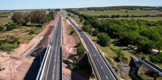 Habilitaron el nuevo puente sobre el río Carnero