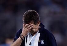 Costas, lapidario en Racing: «Ahora no tenemos que meternos tiros en las piernas»