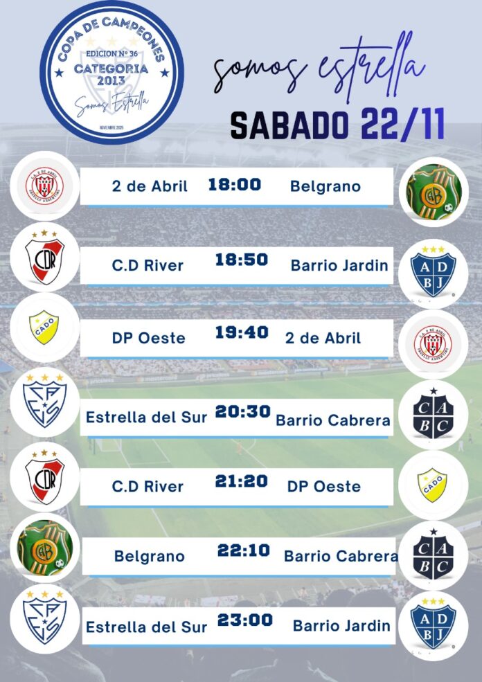 Estrella del Sur pone en marcha una nueva «Copa de Campeones»