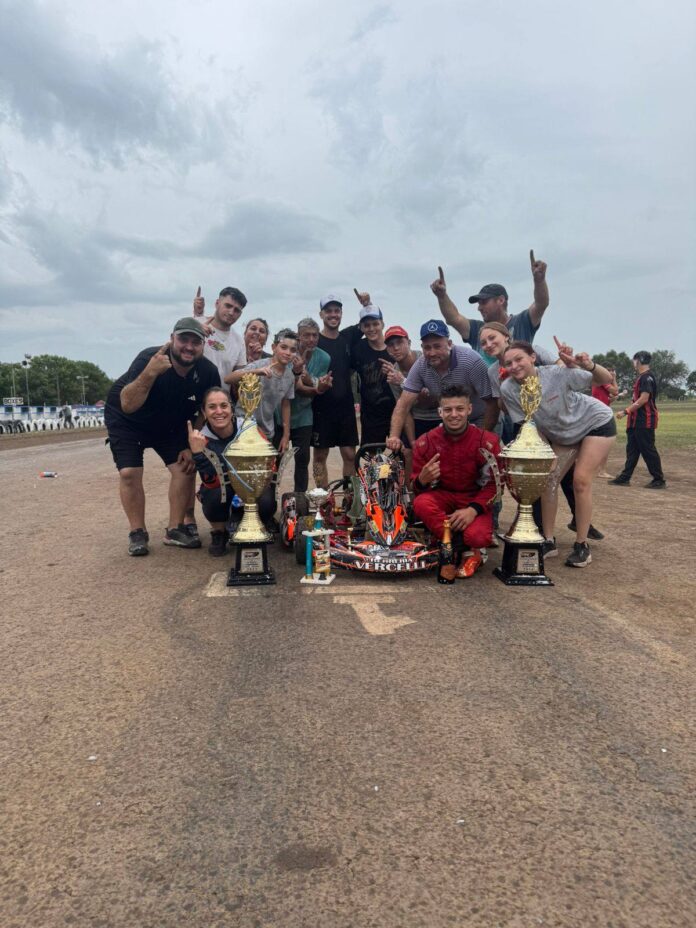Karting Certàmen Santafesino: El piloto Brinkmanense Alexandro Vercelli Campeòn en dos categorìas