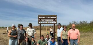 Primer Gobierno Municipal: Inauguraron Bosque del Centenario