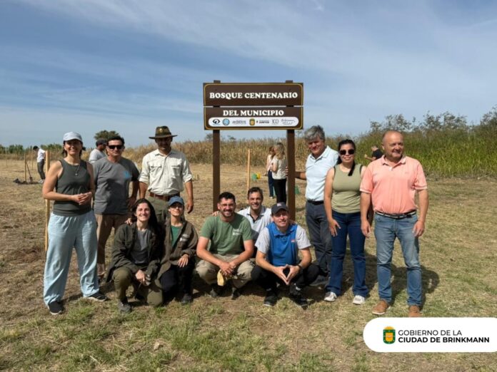 Primer Gobierno Municipal: Inauguraron Bosque del Centenario
