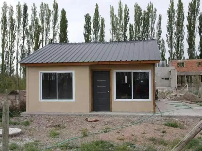 Si querés construir una casa prefabricada, te tienen que aprobar un informe socio-económico