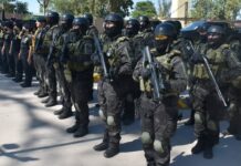 Ascendieron 273 efectivos de la Fuerza Policial Antinarcotráfico