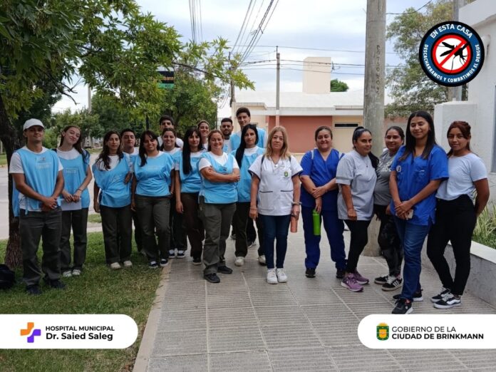 Brinkmann: Llevaron a cabo colocación de larvarios para la prevención del Dengue