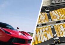 Si te parece caro cambiar la batería de un coche eléctrico, espera a ver lo que cuesta en un Ferrari LaFerrari: más de 200.000 euros